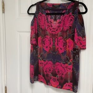 Nanette Lepore 100% silk blouse size 2